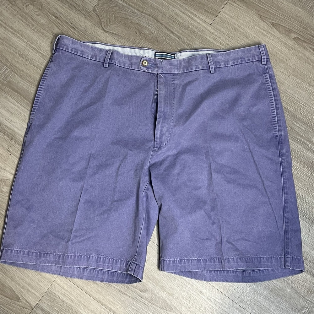 Peter Millar Shorts Mens 42 Lavender Golf Chino Flat‎ Front Casual Walking